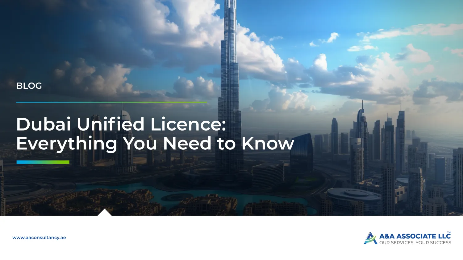 Dubai Unified Licence Blog Image