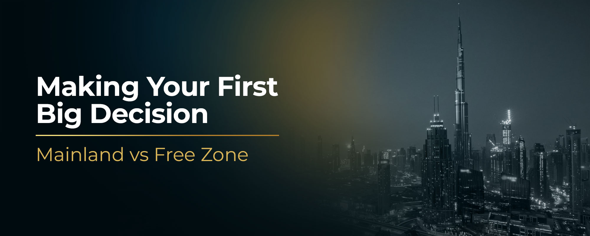 Mainland vs Free Zone business setup in Dubai comparison
