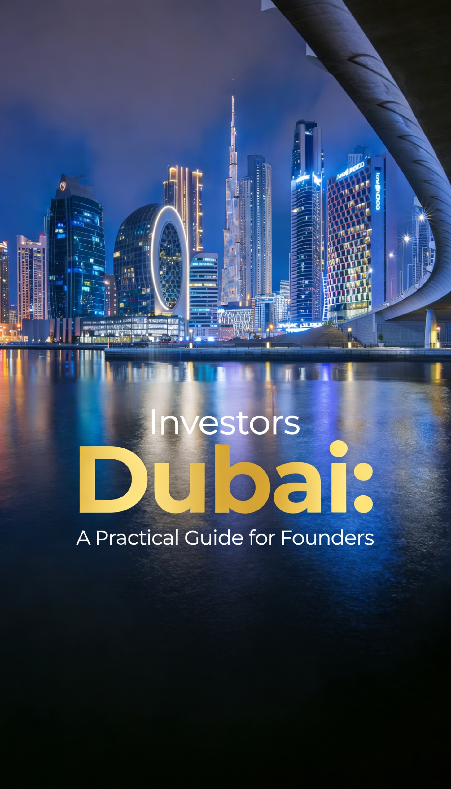 Dubai skyline representing the venture capital and startup ecosystem hub