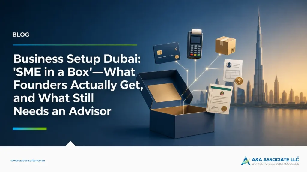 Business Setup Dubai: ‘SME in a Box’—What Founders Actually Get, and What Still Needs an Advisor