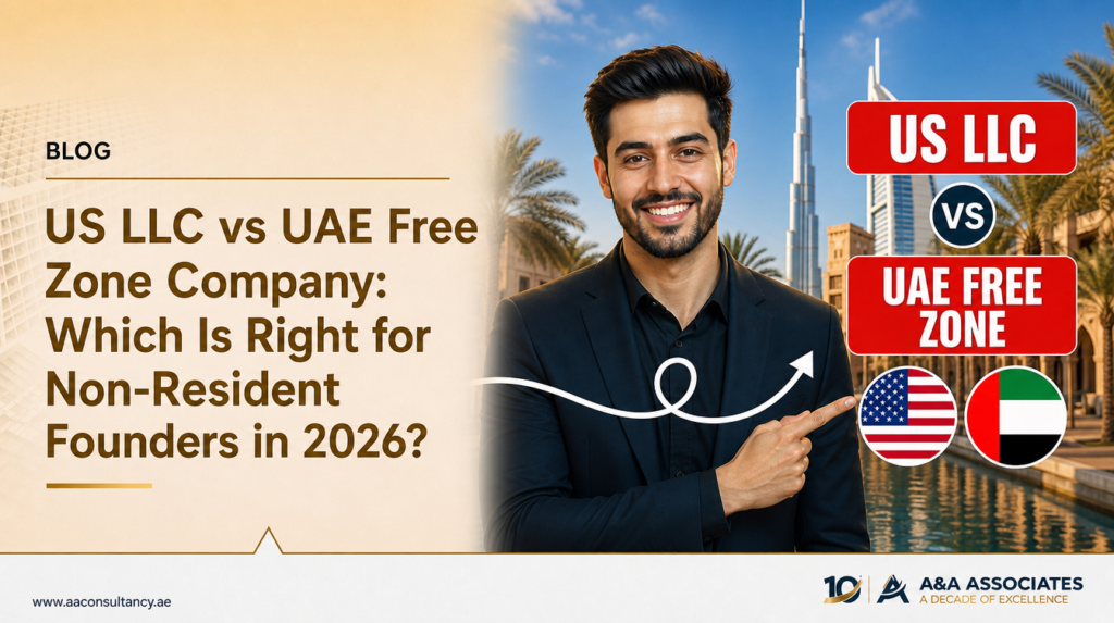 US LLC vs UAE Free Zone Company: Which Is Right for Non-Resident Founders in 2026?