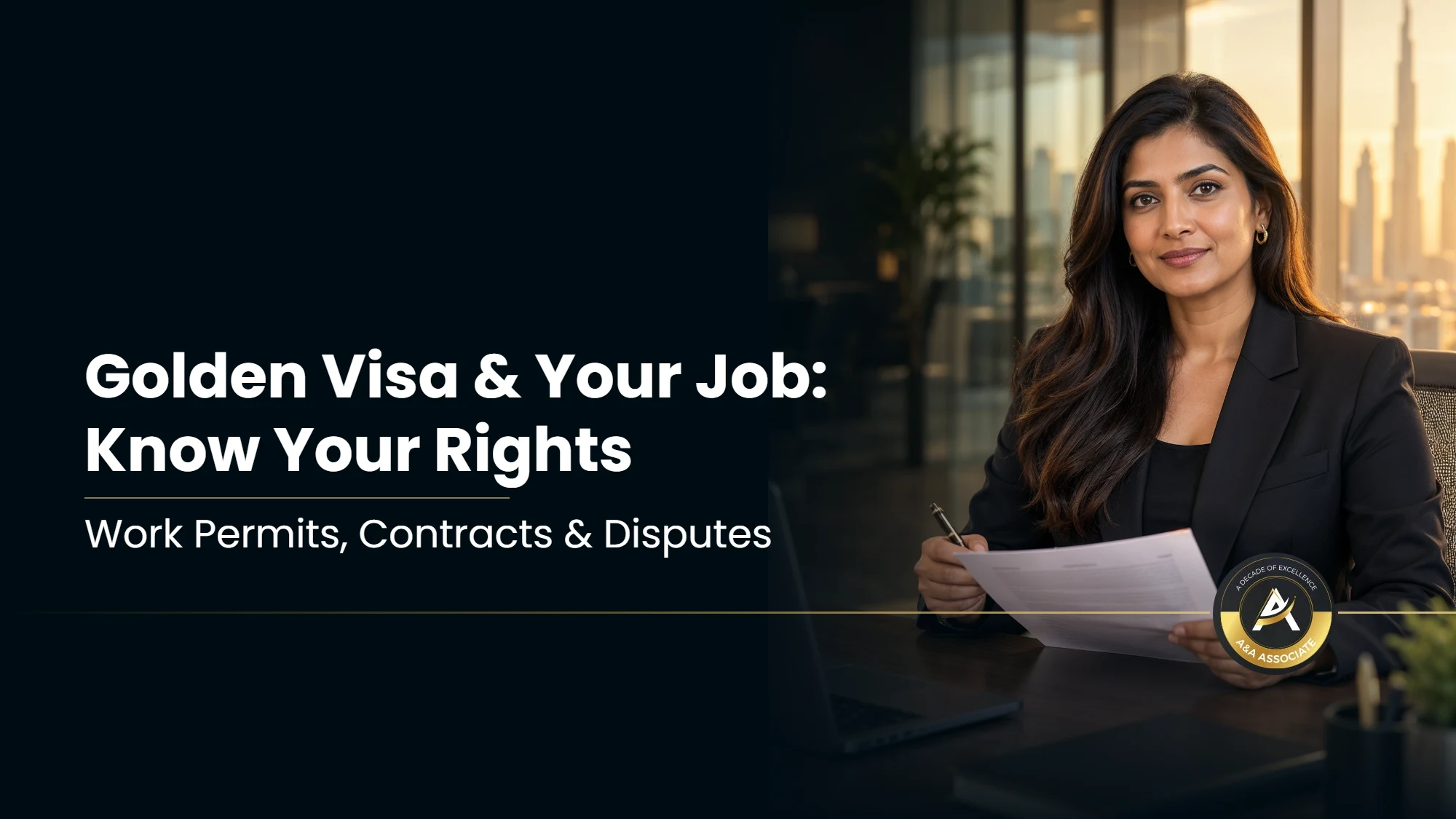 UAE Golden Visa and your job: work permits, contracts and employment disputes