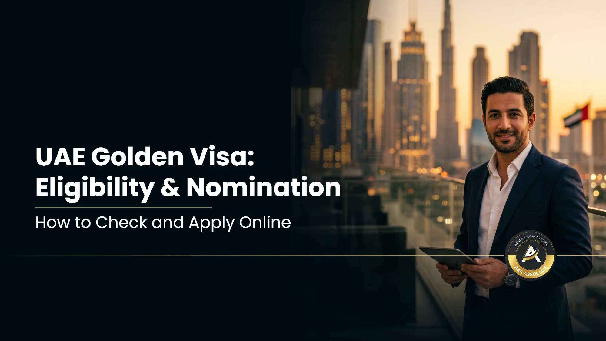 UAE Golden Visa eligibility check and nomination request online