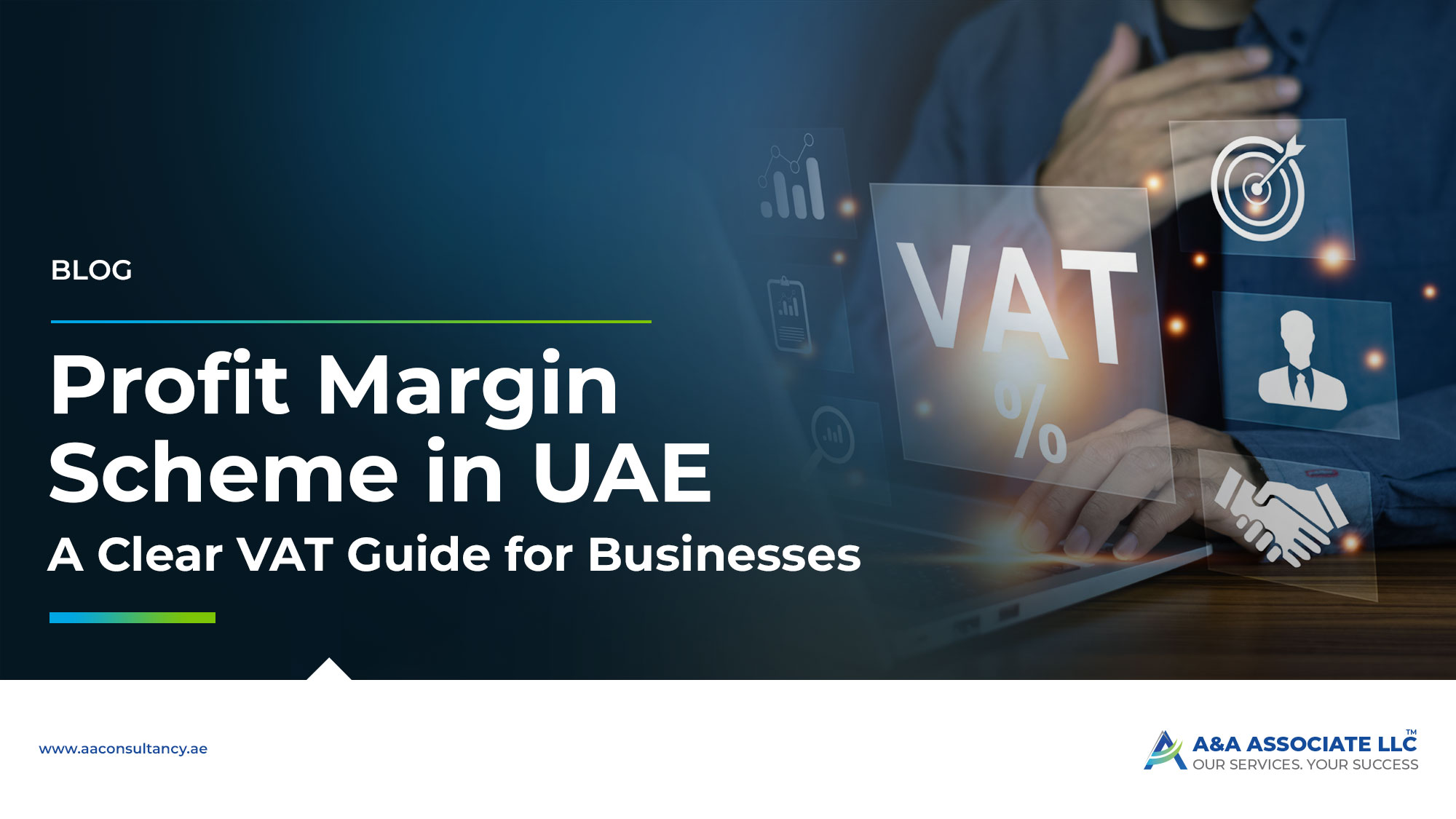 Profit margin scheme in UAE VAT explained for businesses, showing how VAT is calculated on profit margins