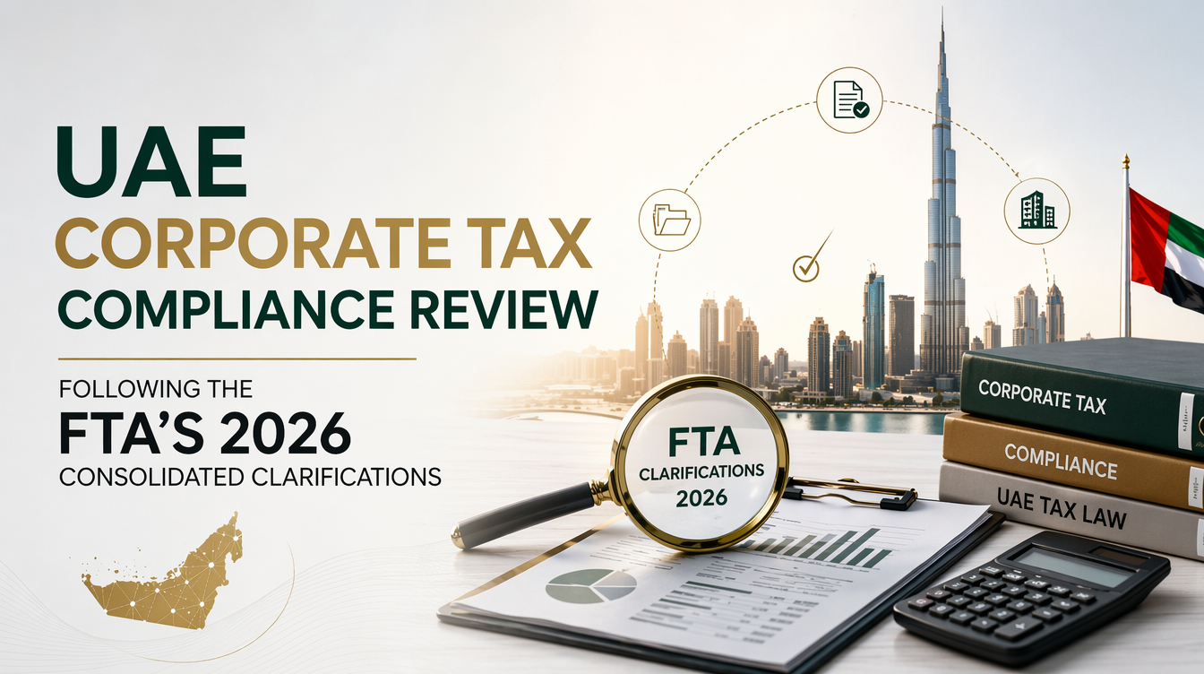 UAE corporate tax compliance review following the FTA's 2026 consolidated clarifications