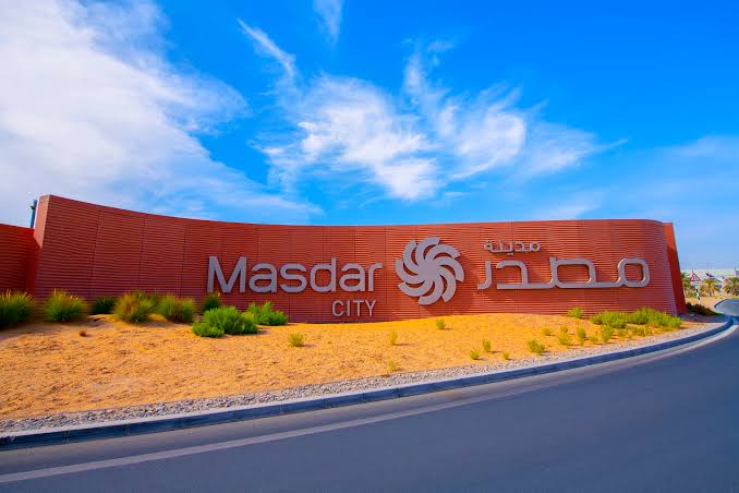 Masdar City Free Zone entrance — A&A Associate authorized channel partner