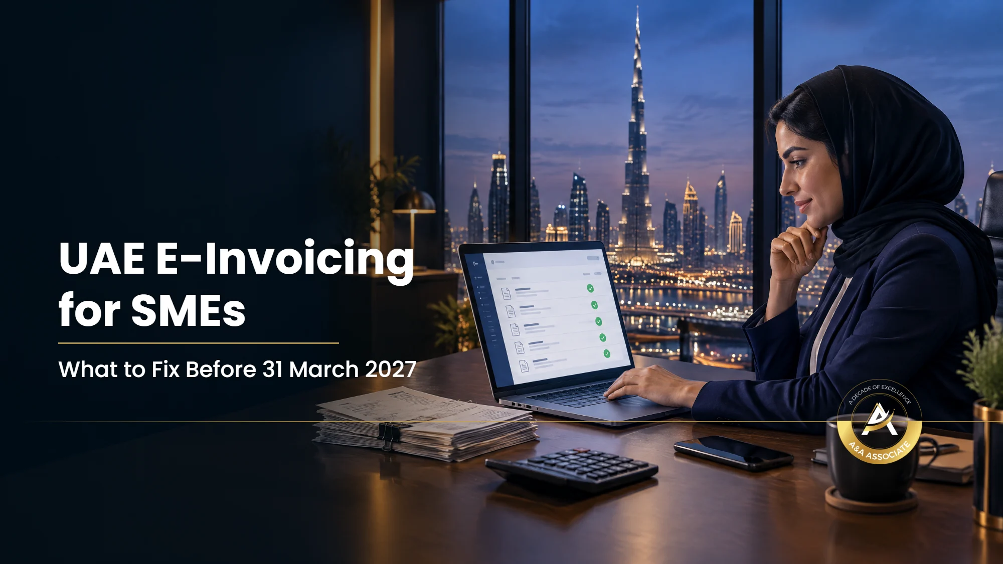 E-Invoicing for SMEs: What Your Accounts Must Fix Before 31 March 2027